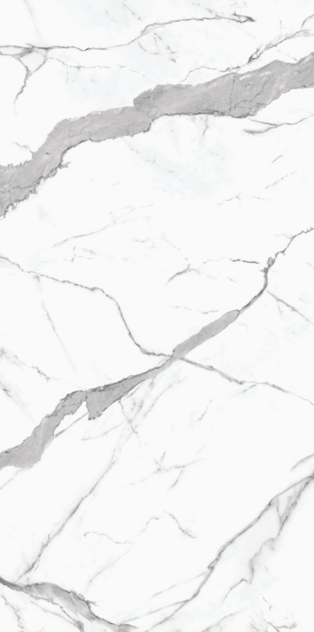 {SKU} Silver 4 ft x 8 ft High Gloss Finish Vitrified Wall & Floor Tile - 9 mm | Image-1