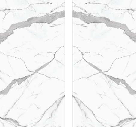 {SKU} Silver 4 ft x 8 ft High Gloss Finish Vitrified Wall & Floor Tile - 9 mm | Image-2