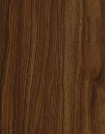 A close-up of a Brown S3902 UG Exotic Zebrano with a High Gloss finish Decorative Laminate available at Material Depot in Bangalore