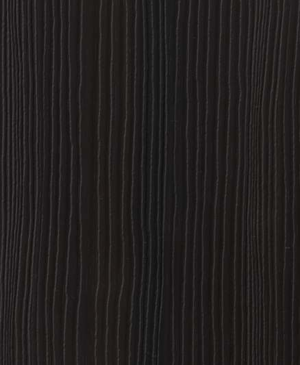 A close-up of a Black 6975 DG Twilight Pike with a Texture finish Decorative Laminate available at Material Depot in Bangalore