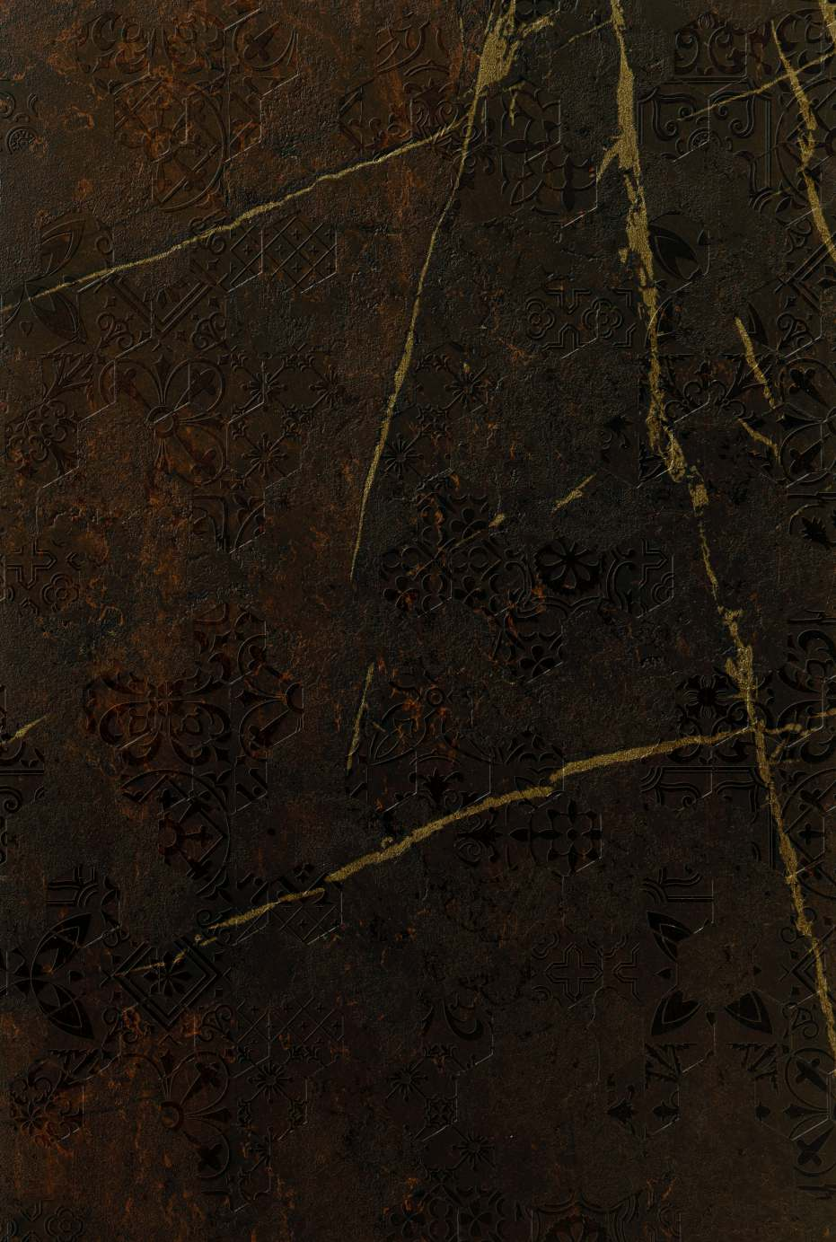 A close-up of a Wenge 6988 MM Glam Stone with a Texture finish Decorative Laminate available at Material Depot in Bangalore