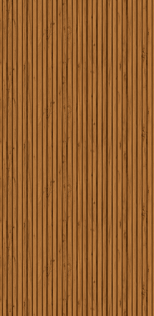 Material Depot laminates in bangalore - high quality image of a 2751 ST Natural Louvers Brown Decorative Laminate from Virgo with Matte finish