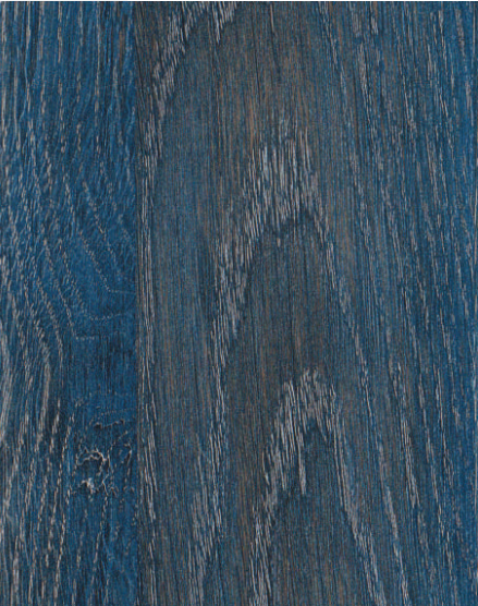 A close-up of a Blue 6906 SHG with a High Gloss finish Decorative Laminate available at Material Depot in Bangalore