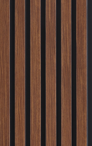 Charcoal Wooden 12 mm Louvers/Panels | 9 ft x 4.8 inch | 6101| Image 1