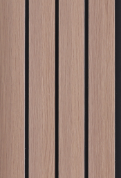 Charcoal Wooden 12 mm Louvers/Panels | 9 ft x 4.8 inch | 6302| Image 1