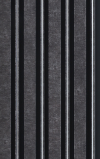 Charcoal Fabric 12 mm Louvers/Panels | 9 ft x 5.1 inch | 7207| Image 1