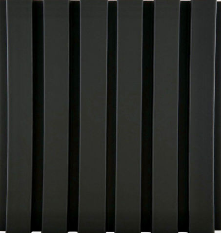 MDF 18 mm Louvers/Panels | 9 Ft x 4.7 inch | 109 Black| Image 1