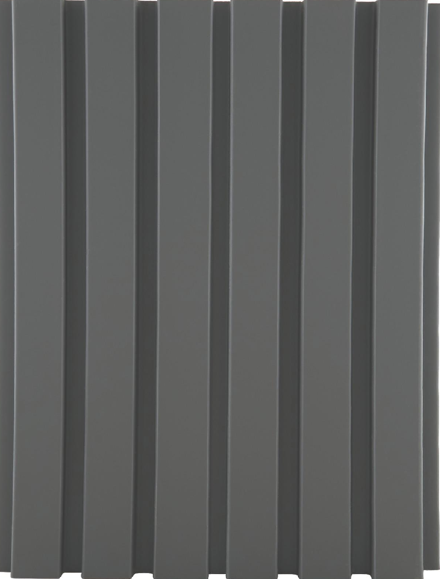 MDF 18 mm Louvers/Panels | 9 Ft x 4.7 inch | 282 Carbon| Image 1