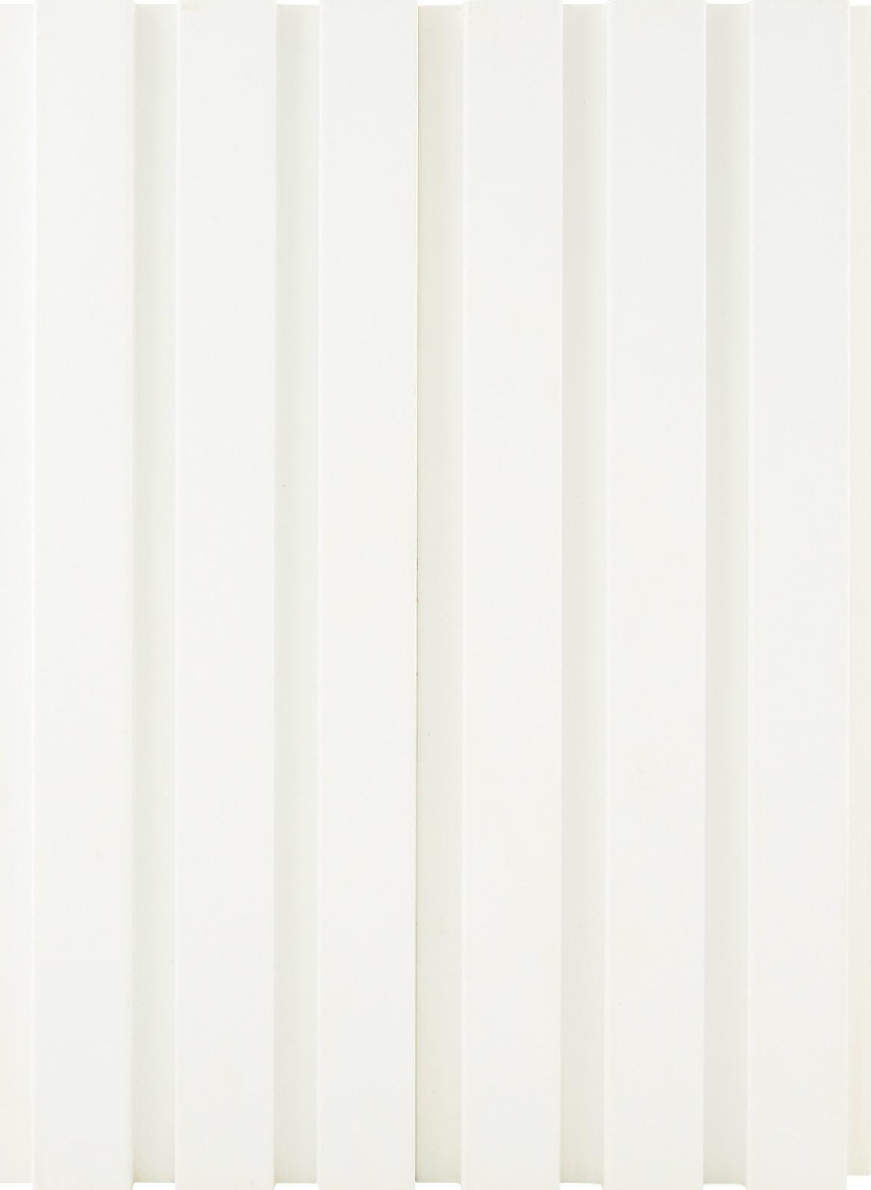 MDF 18 mm Louvers/Panels | 9 Ft x 4.7 inch | 153 White| Image 1