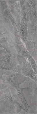 A close-up of aMagistic Grigio 800x3000 mm High Gloss Fullbody Vitrified Slab for Floor & Countertop - 15 mm with a High Gloss finish available at Material Depot in Bangalore