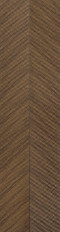 Elegant Brown wood Finish, Charcoal Based Panel, Ideal for Living Room, Bed Room, TV Unit, Office | ED12003, 8 ft x 1 ft, 6 mm Panels  Brown| Image 1