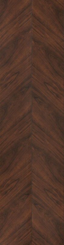 Elegant Brown wood Finish, Charcoal Based Panel, Ideal for Living Room, Bed Room, TV Unit, Office | ED12004, 8 ft x 1 ft, 6 mm Panels  Brown| Image 1