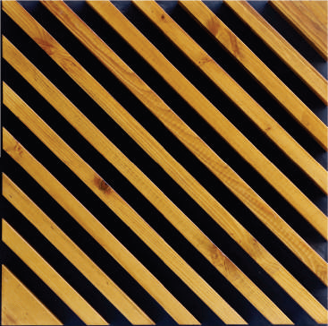 Element Decor WK06 Wood Kraft Series Louvers/Panels | 9 ft x 11.2 inch - 12 mm Panels  Yellow| Image 1