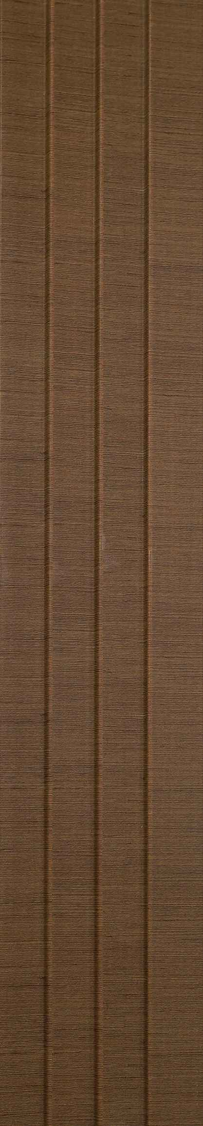 Wood Finish Charcoal Louvers/Panels | 8 ft x 5 inch - 11 mm | SM 4545 Panels  Brown| Image 1