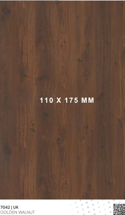 Material Depot laminates in bangalore - high quality image of a 7042 UK Golden Walnut Brown Liner Laminate from Halogen with Texture finish