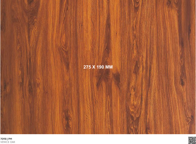 Material Depot laminates in bangalore - high quality image of a 7098 PM Venice Oak Brown Liner Laminate from Halogen with Texture finish