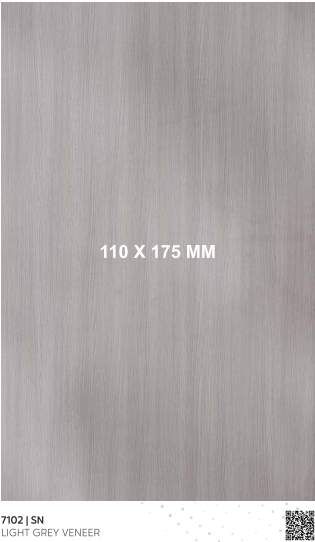 Material Depot laminates in bangalore - high quality image of a 7102 SN Light Grey Veneer Grey Liner Laminate from Halogen with Texture finish