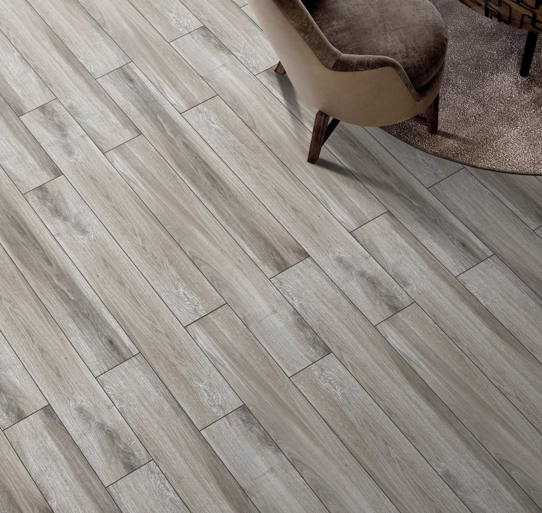 A close-up of aCastelo Slate  200x1200 mm Matte Finish Floor Tile with a Matte finish available at Material Depot in Bangalore