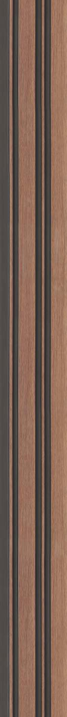 Brown Charcoal Louvers/Panels Display Clads Series | 8 ft x 5 inch | SA 1017 Panels  Brown| Image 1