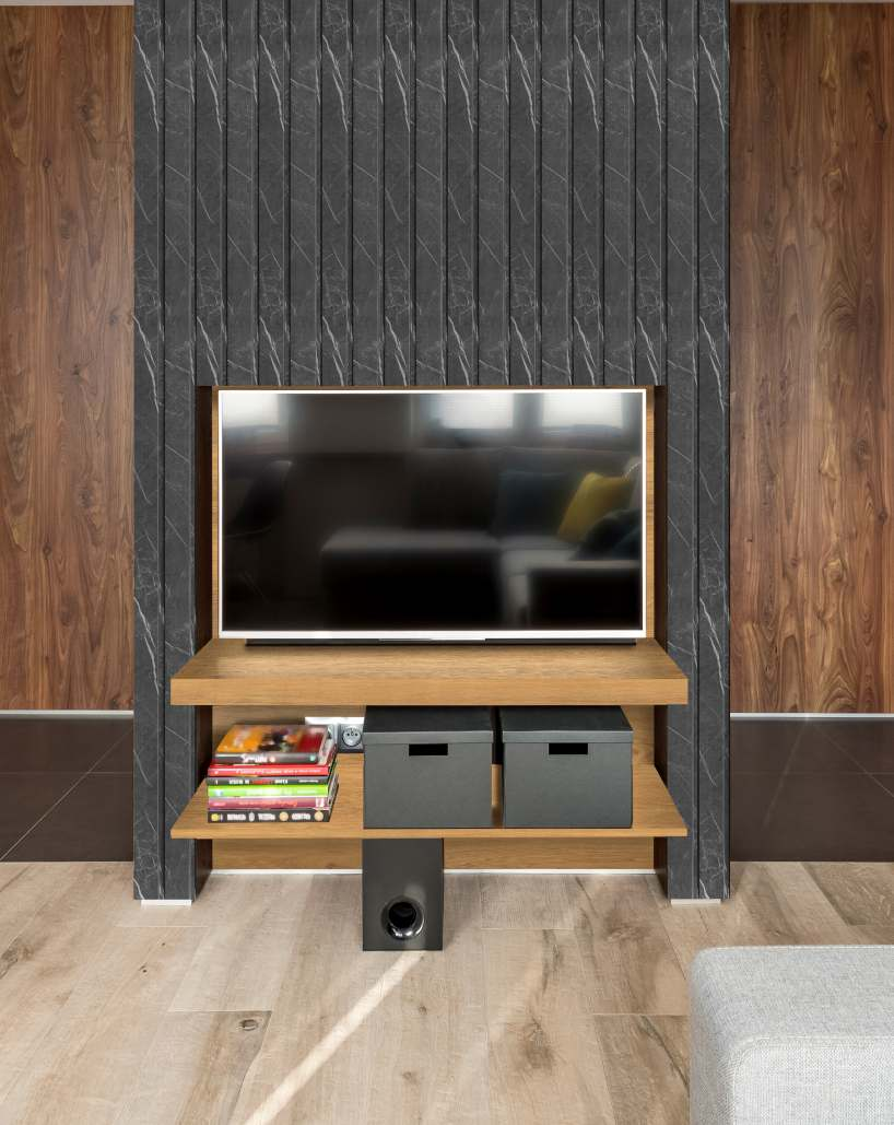 Grey Charcoal Louvers/Panels Display Clads Series | 8 ft x 5 inch | SA 2002 Panels  | Image 2