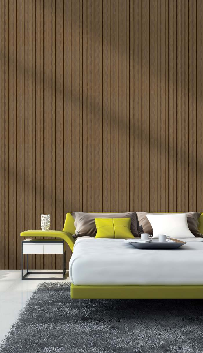 Brown Charcoal Louvers/Panels Sleek & Splendid Series | 8 ft x 5 inch | SA 1002 Panels  | Image 2