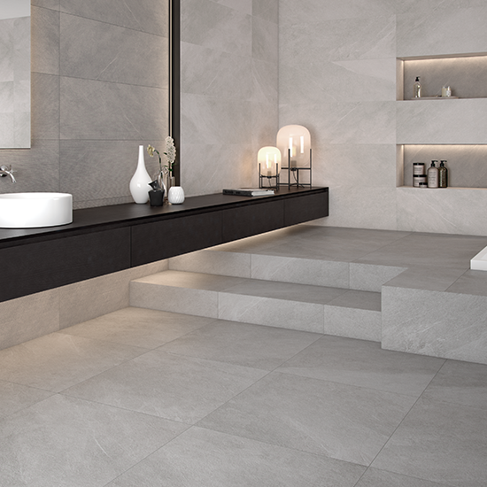 Ambience Khan Grey Tile| Image 2