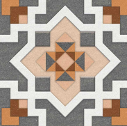 {SKU} Patterned Vitrified Tile | Image -1