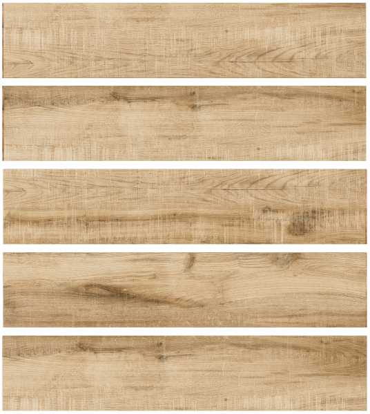 Soriso Deck Almond 1000x200 mm Matte Finish Wooden Strip Porcelain Floor and Wall Tile - 9 mm | Image 6