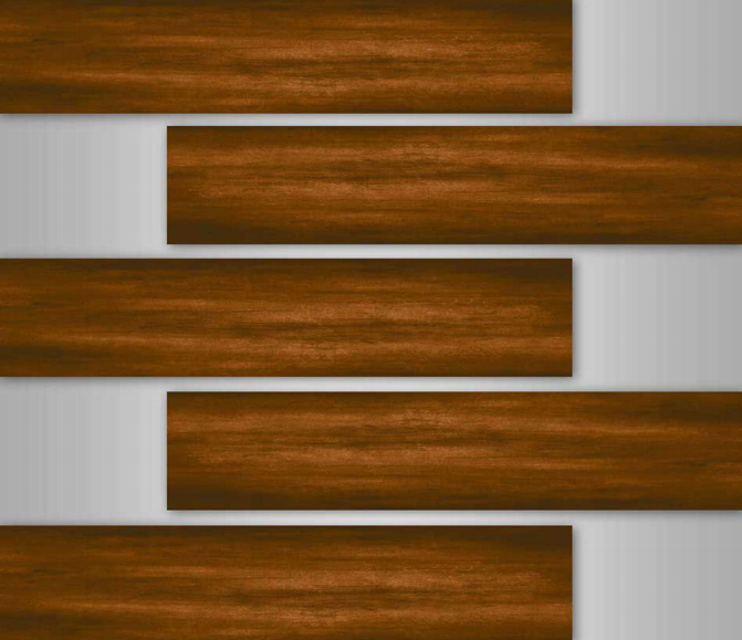 TL 02988 Marrone Brown 39 x 8 inch Matte Finish Porcelain Floor & Wall Plank Tile - 9.5 mm| Image 2