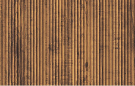 Material Depot laminates in bangalore - high quality image of a DG 200 A 155 Rustic Wood Louvers Brown Decorative Laminate from Fluted with Texture finish
