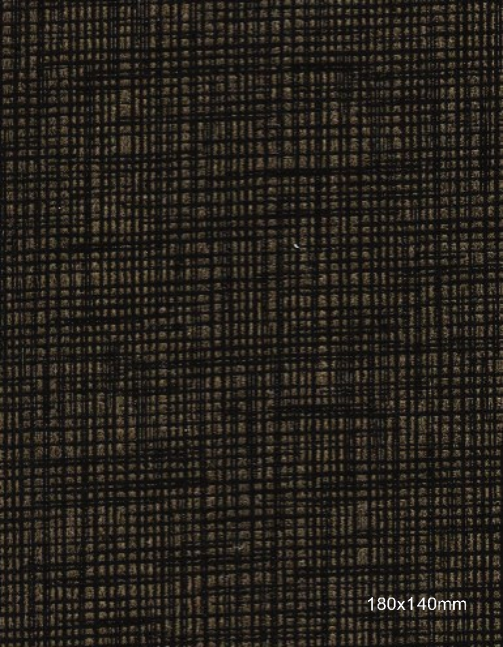 Material Depot laminates in bangalore - high quality image of a 2911 Brown Fabric Black PVC Laminate from Advance Laminates with Glossy finish