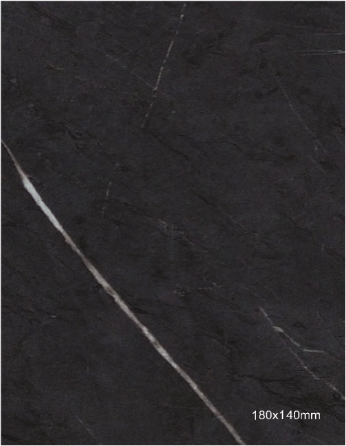 Material Depot laminates in bangalore - high quality image of a 2914 Pompeya Stone Black PVC Laminate from Advance Laminates with Glossy finish