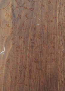 A close-up of a Wenge 9134 LF 9134 LF Nordic Walnut with a Texture finish Decorative Laminate available at Material Depot in Bangalore