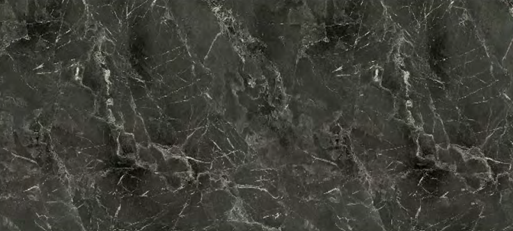 A close-up of a Black 9153 TM Calder Marble with a Matte finish Decorative Laminate available at Material Depot in Bangalore