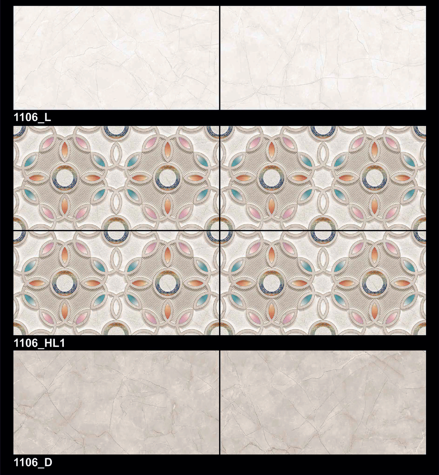 A 1106 Group of Tiles  for Kitchen & Bathroom