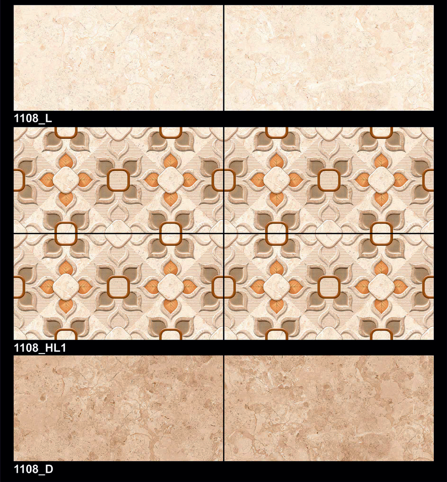 A 1108 Group of Tiles  for Kitchen & Bathroom