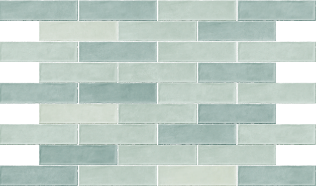 A close-up of a Subway Wall Tile TL 06161 B Eclat Blanc Glossy Brilliance 12 x 3 inch Ceramic Glossy Finish - 10 mm | 48 Random Design | Suitable for Accent / Feature Walls, Bathroom, Kitchen Wall & Backsplashes with a Glossy finish available at Material Depot in Bangalore