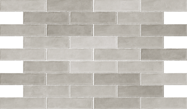 A close-up of a Subway Wall Tile TL 06161 C Eclat Blanc Shimmer Shine 12 x 3 inch Ceramic Glossy Finish - 10 mm | 48 Random Design | Suitable for Accent / Feature Walls, Bathroom, Kitchen Wall & Backsplashes with a Glossy finish available at Material Depot in Bangalore