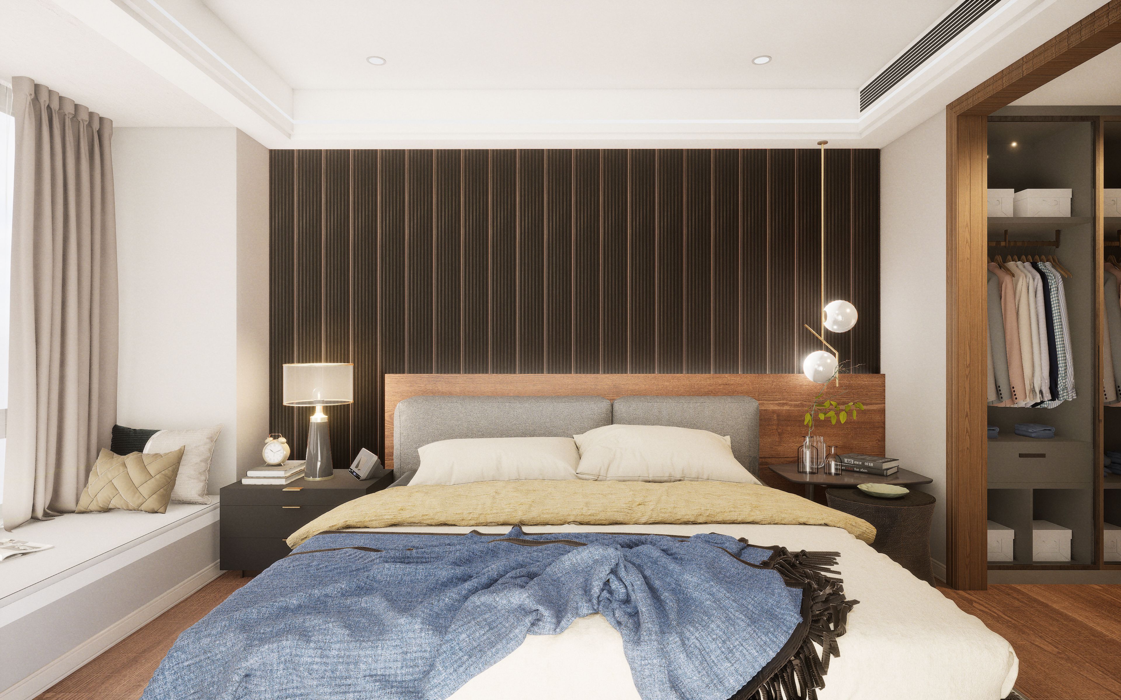 Elegant Black Plain Colour Finish WPC Louver/Panel 9.5 Ft x 6.5 inch - 23 mm | Ideal for Feature Wall, Living Room, Bedroom, Home, Office | Code 26 Panels  #000000| Image 3