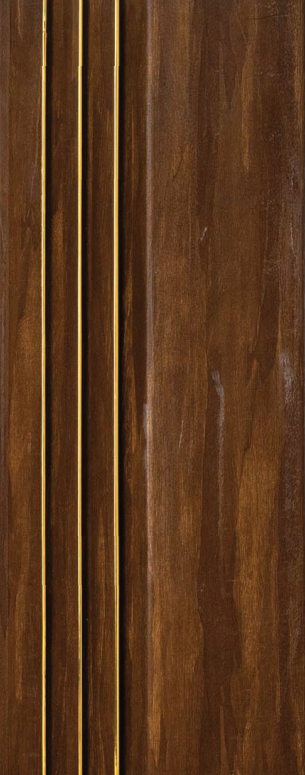 Urodecor 3502 Charcoal Louvers/Panels | 8 ft x 5 inch - 12 mm Panels  Brown| Image 1