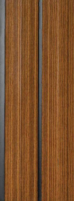 Urodecor 3505 Charcoal Louvers/Panels | 8 ft x 5 inch - 12 mm Panels  Brown| Image 1