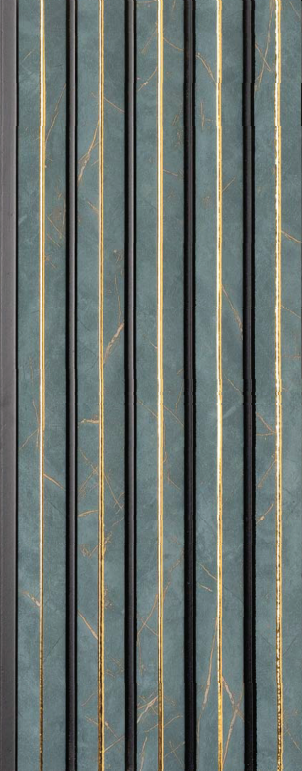 Urodecor 3513 Charcoal Louvers/Panels | 8 ft x 5 inch - 12 mm Panels  Grey| Image 1
