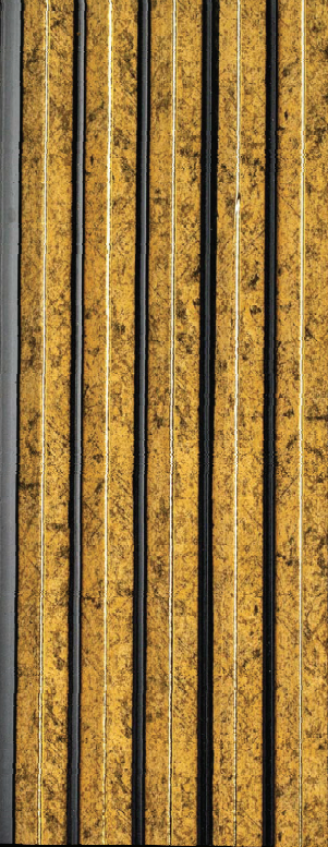 Urodecor 3515 Charcoal Louvers/Panels | 8 ft x 5 inch - 12 mm Panels  Brown| Image 1