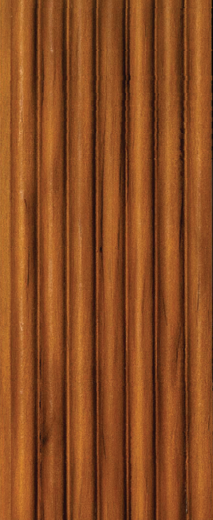 Urodecor 3520 Charcoal Louvers/Panels | 8 ft x 5 inch - 12 mm Panels  Brown| Image 1