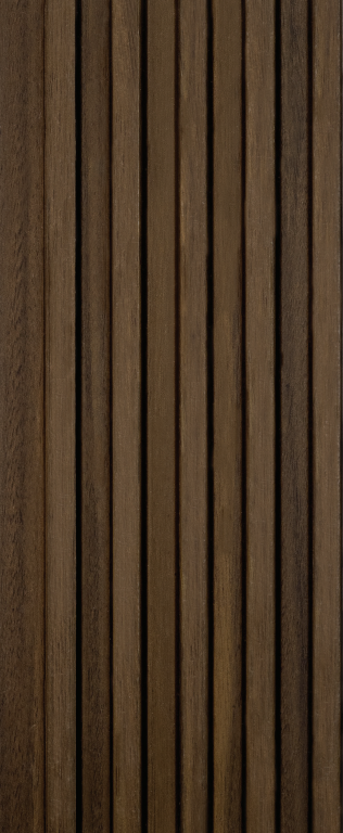 Urodecor 3527 Charcoal Louvers/Panels | 8 ft x 5 inch - 12 mm Panels  Brown| Image 1