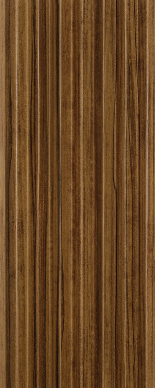 Urodecor 3530 Charcoal Louvers/Panels | 8 ft x 5 inch - 12 mm Panels  Brown| Image 1