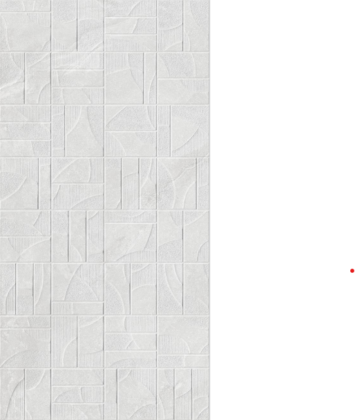 Rossato Bianco Lecco 1200x600 mm Matt Finish GVT Wall Tile - 9 mm | Image 01