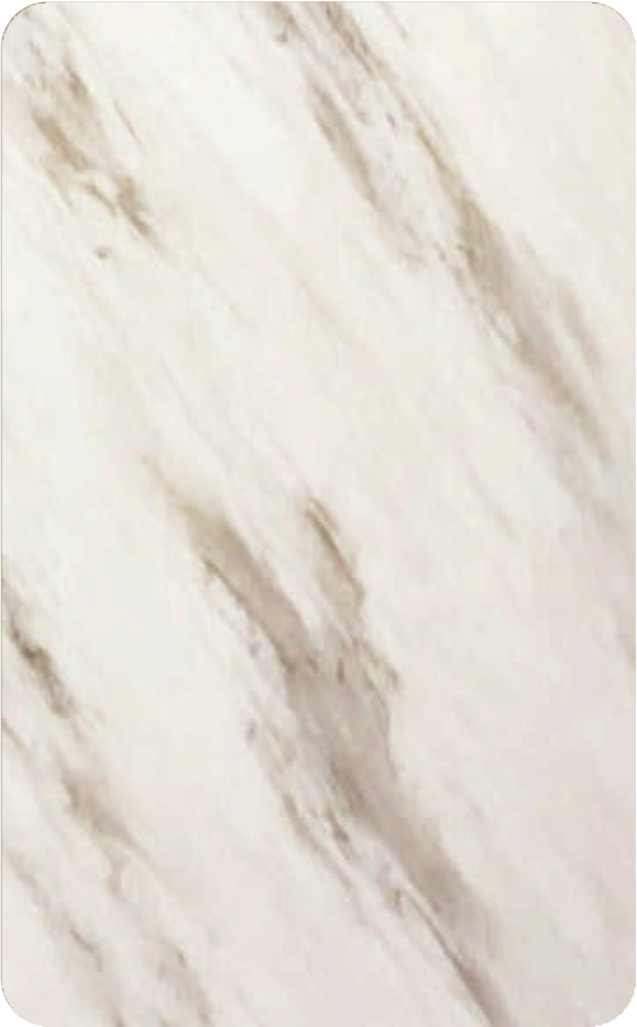 MT 724 PR Ultra Marble Matt Craft 8 ft x 4 ft Marble Matt Finish Acrylic Laminate - 1.5 mm Laminates Marble Matt Craft White| Image 1