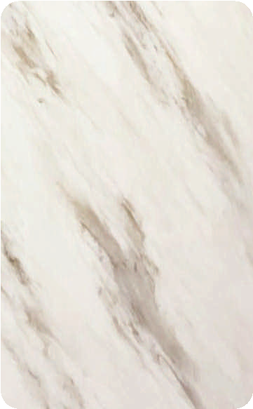 PT 224 PR Ultra Marble Craft 8 ft x 4 ft Marble Finish Acrylic Laminate - 1.5 mm Laminates Marble Craft White| Image 1