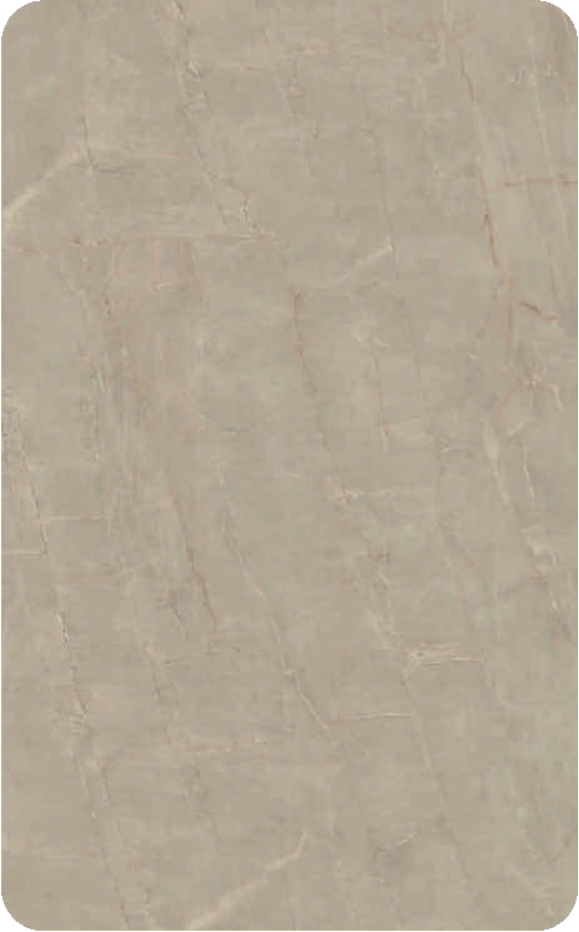 PT 225 PR Ultra Marble Craft 8 ft x 4 ft Marble Finish Acrylic Laminate - 1.5 mm Laminates Marble Craft Grey| Image 1